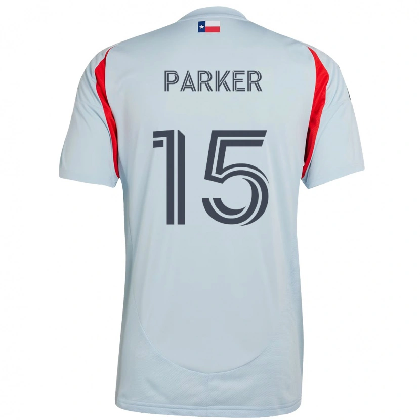 Danxen Kinder Isaiah Parker #15 Rot Marineblau Auswärtstrikot Trikot 2025/26 T-Shirt Schweiz
