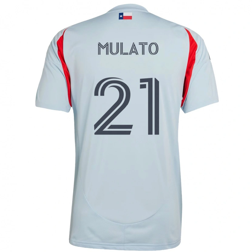 Danxen Kinder José Mulato #21 Rot Marineblau Auswärtstrikot Trikot 2025/26 T-Shirt Schweiz