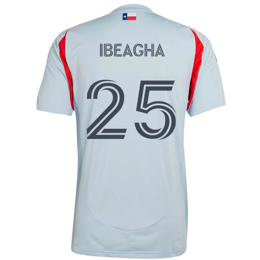 Danxen Kinder Sebastien Ibeagha #25 Rot Marineblau Auswärtstrikot Trikot 2025/26 T-Shirt Schweiz