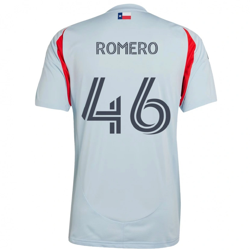 Danxen Kinder Isaac Romero #46 Rot Marineblau Auswärtstrikot Trikot 2025/26 T-Shirt Schweiz
