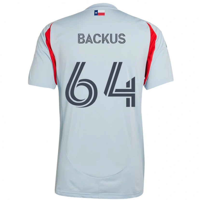 Danxen Kinder Braeden Backus #64 Rot Marineblau Auswärtstrikot Trikot 2025/26 T-Shirt Schweiz