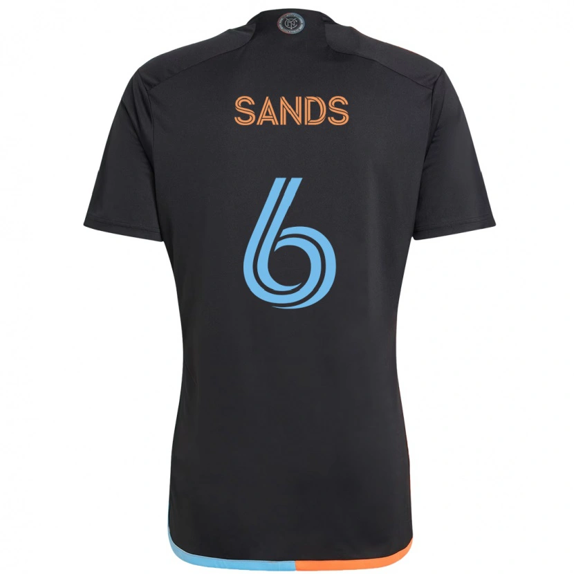 Danxen Kinder James Sands #6 Hellblau Auswärtstrikot Trikot 2025/26 T-Shirt Schweiz