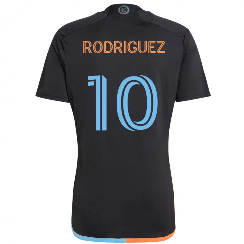 Danxen Kinder Santiago Rodríguez #10 Hellblau Auswärtstrikot Trikot 2025/26 T-Shirt Schweiz
