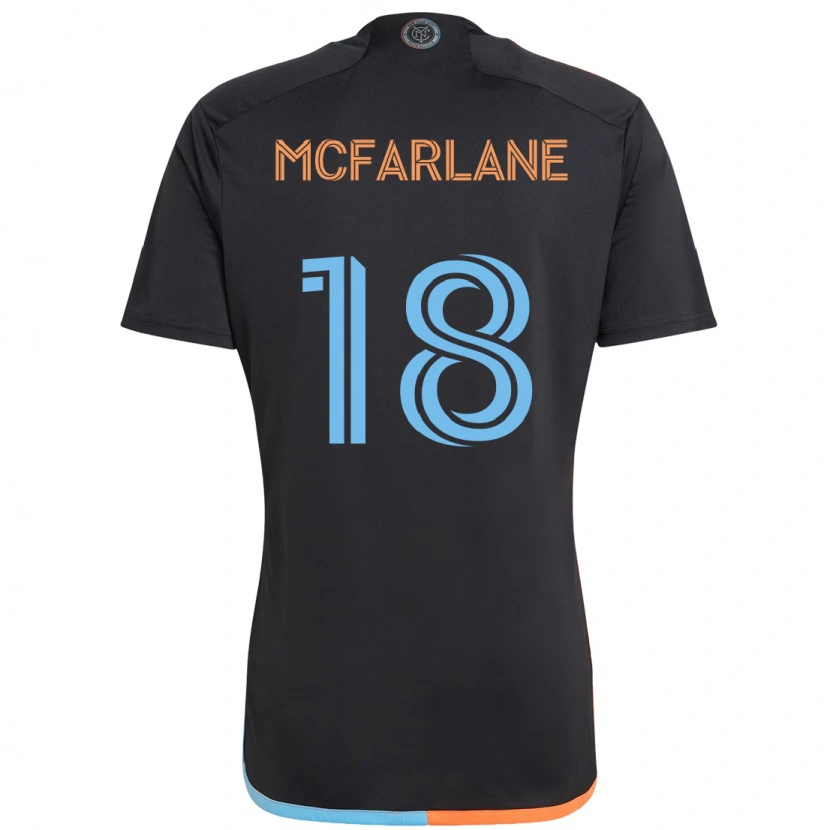Danxen Kinder Christian Mcfarlane #18 Hellblau Auswärtstrikot Trikot 2025/26 T-Shirt Schweiz