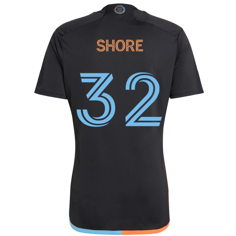 Danxen Kinder Jonathan Shore #32 Hellblau Auswärtstrikot Trikot 2025/26 T-Shirt Schweiz
