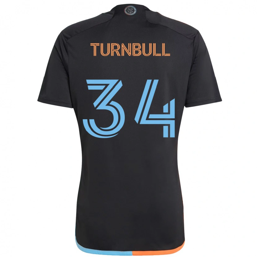 Danxen Kinder Stephen Turnbull #34 Hellblau Auswärtstrikot Trikot 2025/26 T-Shirt Schweiz