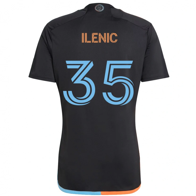 Danxen Kinder Mitja Ilenič #35 Hellblau Auswärtstrikot Trikot 2025/26 T-Shirt Schweiz