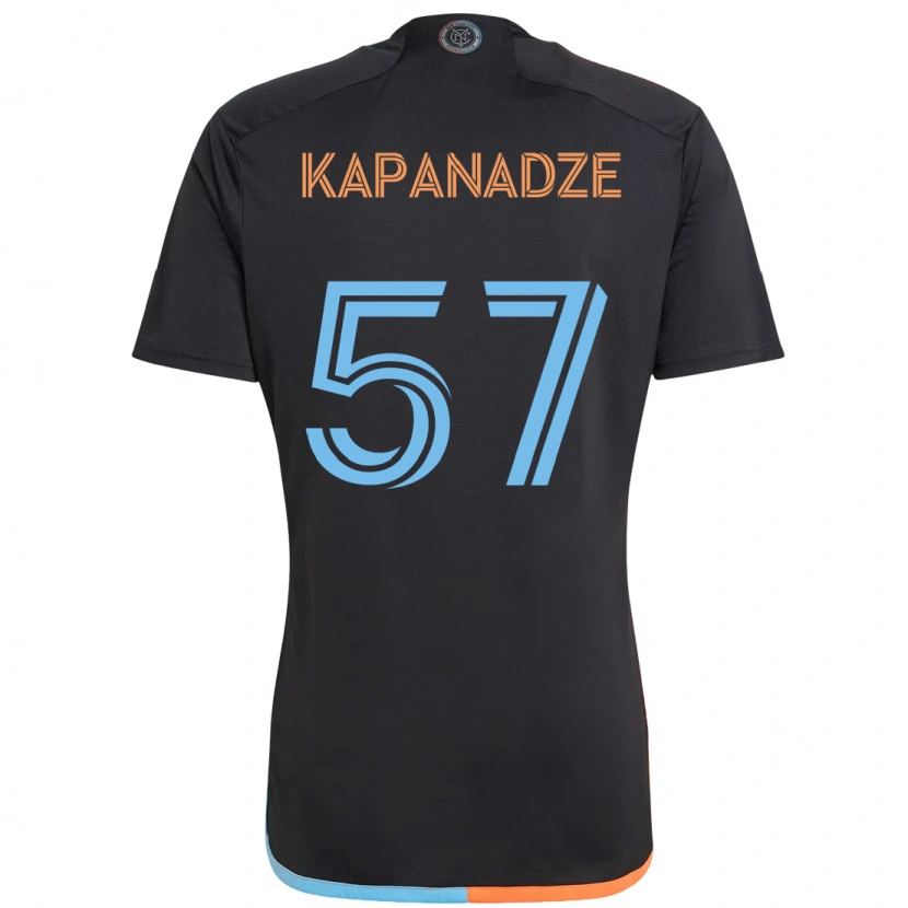 Danxen Kinder Nicholas Kapanadze #57 Hellblau Auswärtstrikot Trikot 2025/26 T-Shirt Schweiz