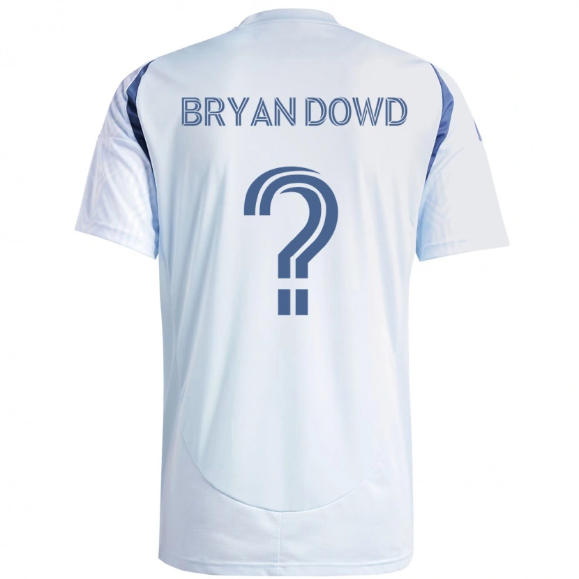Danxen Kinder Bryan Dowd #0 Rot Weiß Auswärtstrikot Trikot 2025/26 T-Shirt Schweiz
