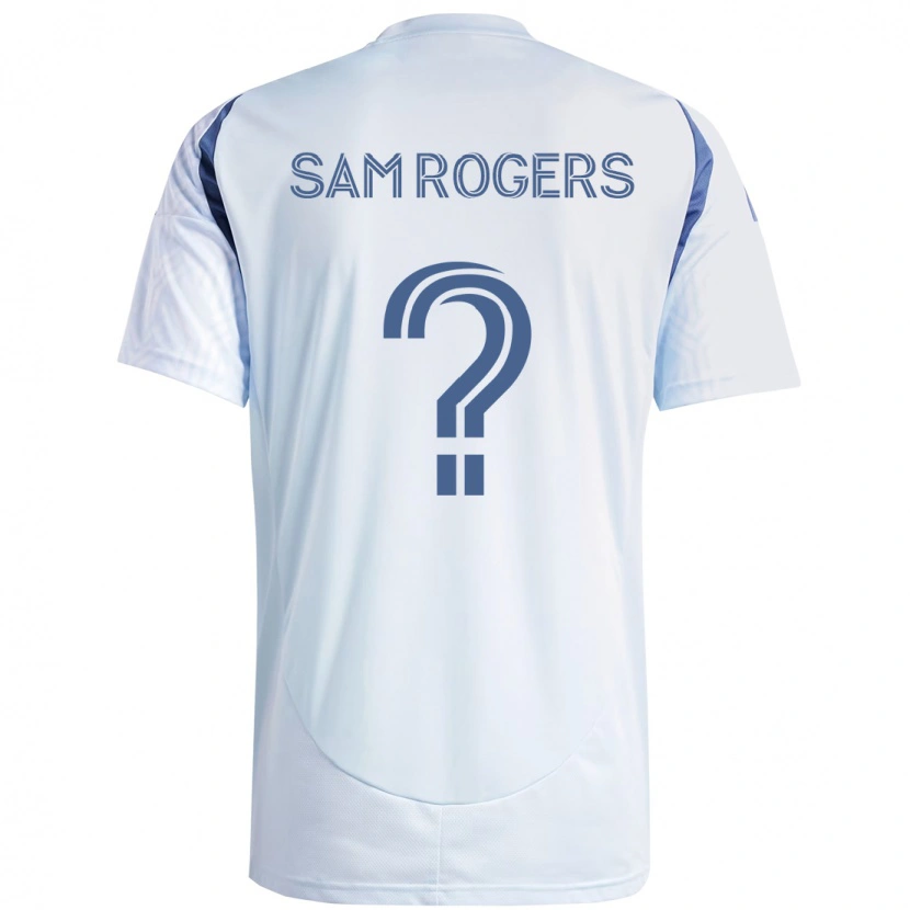 Danxen Kinder Sam Rogers #0 Rot Weiß Auswärtstrikot Trikot 2025/26 T-Shirt Schweiz