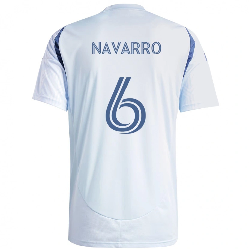 Danxen Kinder Miguel Navarro #6 Rot Weiß Auswärtstrikot Trikot 2025/26 T-Shirt Schweiz