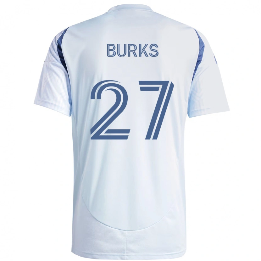 Danxen Kinder Kendall Burks #27 Rot Weiß Auswärtstrikot Trikot 2025/26 T-Shirt Schweiz
