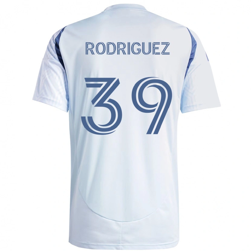 Danxen Kinder Allan Rodriguez #39 Rot Weiß Auswärtstrikot Trikot 2025/26 T-Shirt Schweiz