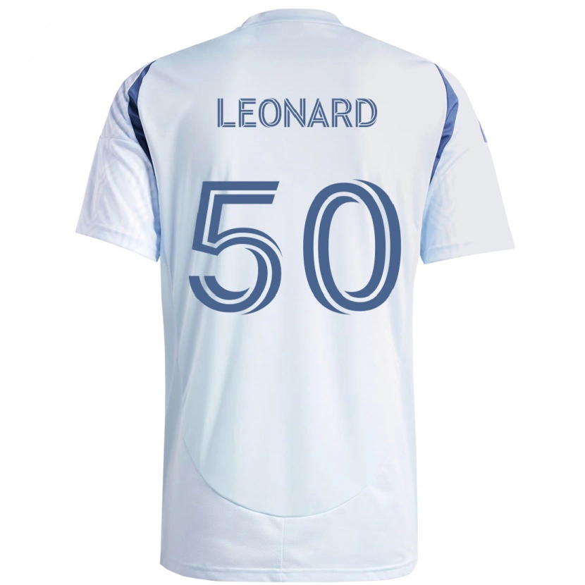 Danxen Kinder Eric Leonard #50 Rot Weiß Auswärtstrikot Trikot 2025/26 T-Shirt Schweiz