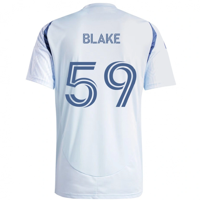 Danxen Kinder Romain Blake #59 Rot Weiß Auswärtstrikot Trikot 2025/26 T-Shirt Schweiz