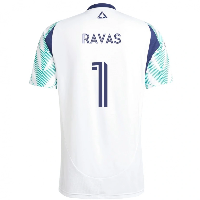 Danxen Kinder Henrich Ravas #1 Weiß Blau Auswärtstrikot Trikot 2025/26 T-Shirt Schweiz