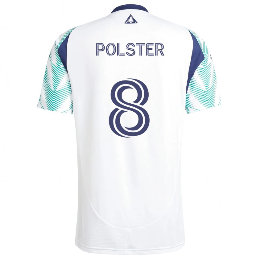 Danxen Kinder Matt Polster #8 Weiß Blau Auswärtstrikot Trikot 2025/26 T-Shirt Schweiz
