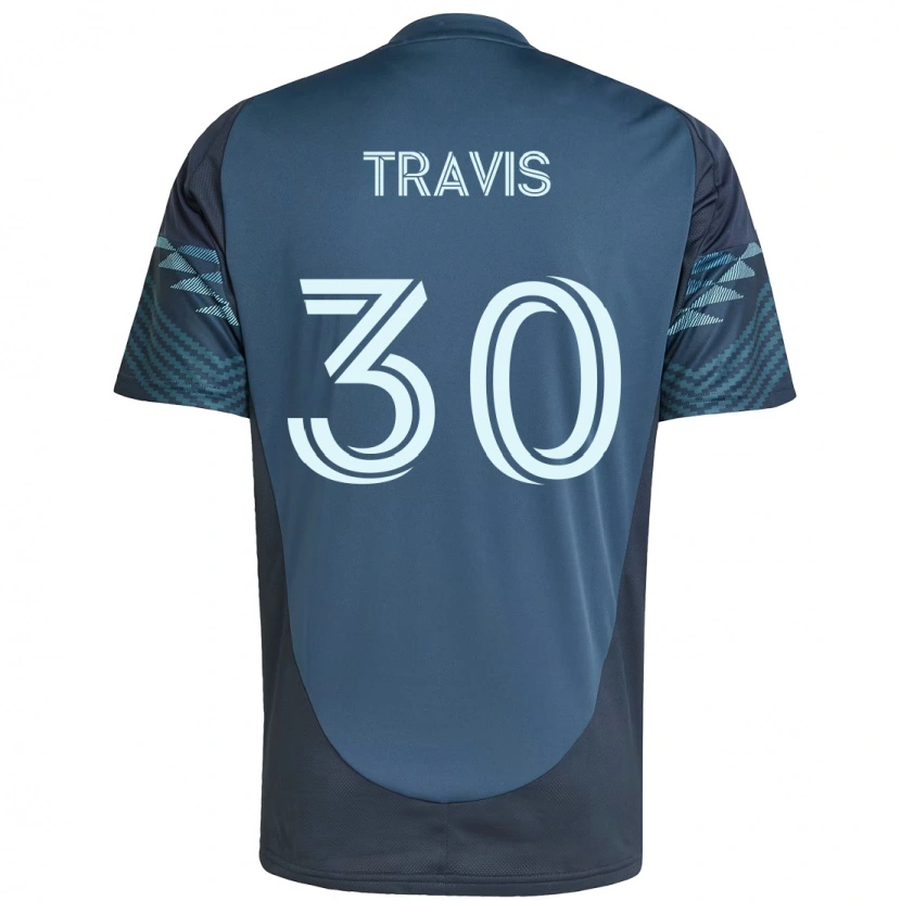 Danxen Kinder Riley Travis #30 Grün Weiß Auswärtstrikot Trikot 2025/26 T-Shirt Schweiz