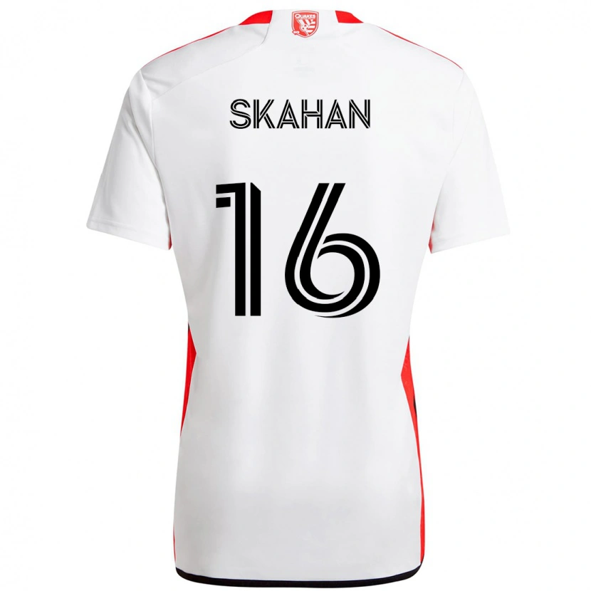 Danxen Kinder Jack Skahan #16 Schwarz Dunkelblau Auswärtstrikot Trikot 2025/26 T-Shirt Schweiz