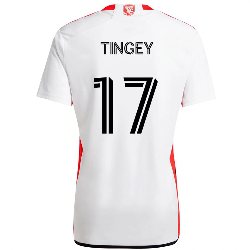 Danxen Kinder Keegan Tingey #17 Schwarz Dunkelblau Auswärtstrikot Trikot 2025/26 T-Shirt Schweiz