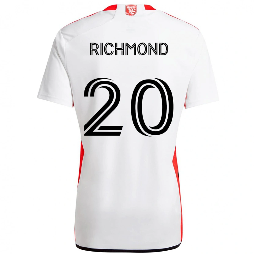 Danxen Kinder Will Richmond #20 Schwarz Dunkelblau Auswärtstrikot Trikot 2025/26 T-Shirt Schweiz