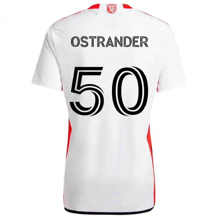 Danxen Kinder William Ostrander #50 Schwarz Dunkelblau Auswärtstrikot Trikot 2025/26 T-Shirt Schweiz