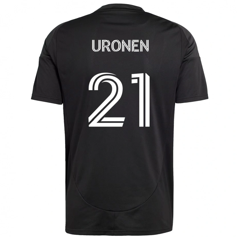 Danxen Kinder Jere Uronen #21 Himmelblau Weiß Auswärtstrikot Trikot 2025/26 T-Shirt Schweiz