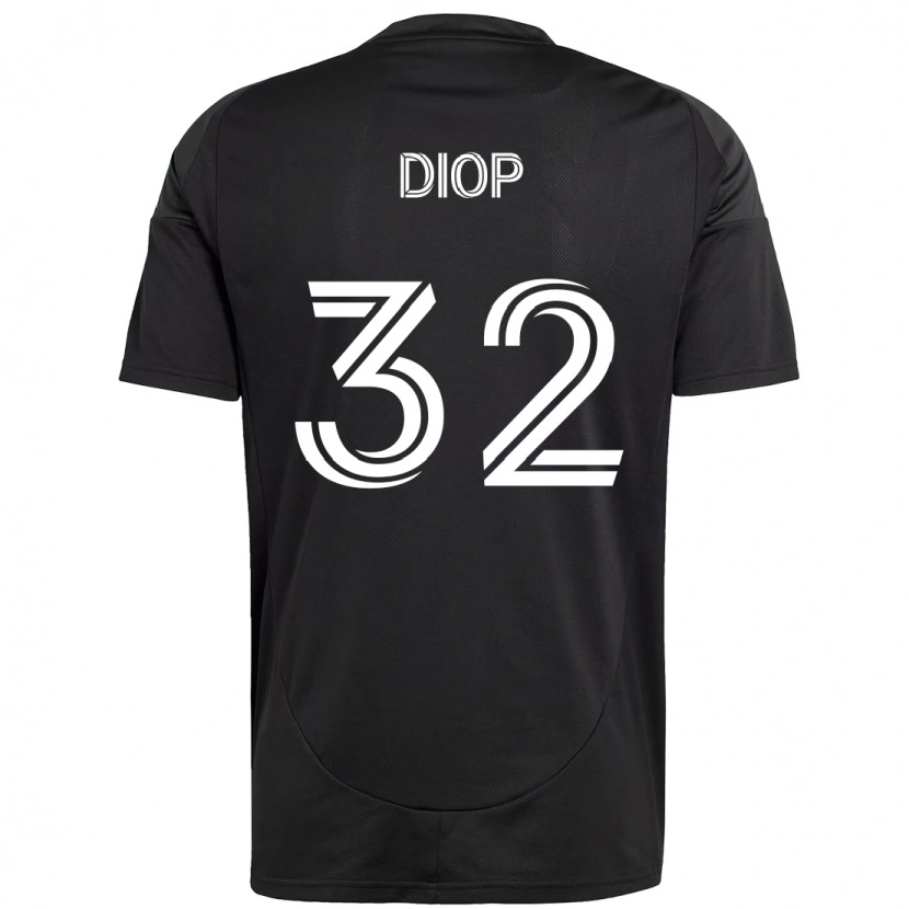 Danxen Kinder Hamady Diop #32 Himmelblau Weiß Auswärtstrikot Trikot 2025/26 T-Shirt Schweiz