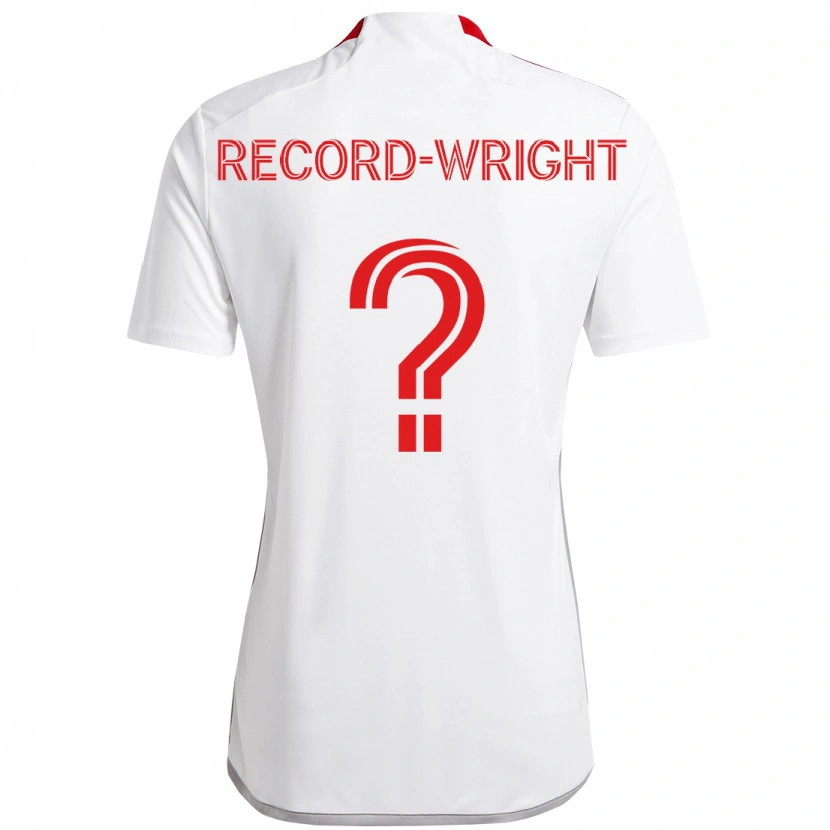 Danxen Kinder Kemari Record-Wright #0 Rot Weiß Auswärtstrikot Trikot 2025/26 T-Shirt Schweiz