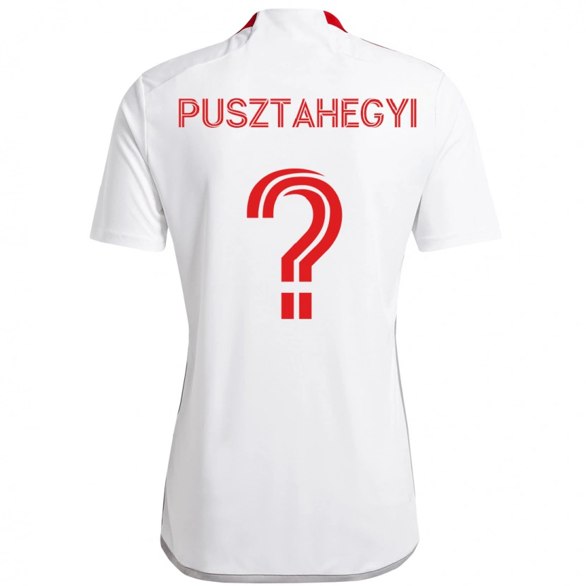 Danxen Kinder Tristan Pusztahegyi #0 Rot Weiß Auswärtstrikot Trikot 2025/26 T-Shirt Schweiz