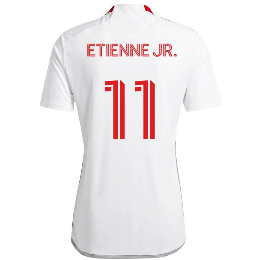 Danxen Kinder Derrick Etienne Jr. #11 Rot Weiß Auswärtstrikot Trikot 2025/26 T-Shirt Schweiz