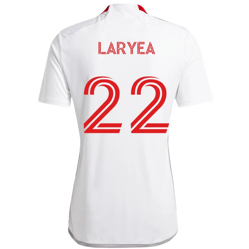 Danxen Kinder Richie Laryea #22 Rot Weiß Auswärtstrikot Trikot 2025/26 T-Shirt Schweiz