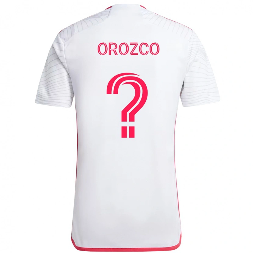 Danxen Kinder Jaziel Orozco #0 Magenta Weiß Auswärtstrikot Trikot 2025/26 T-Shirt Schweiz