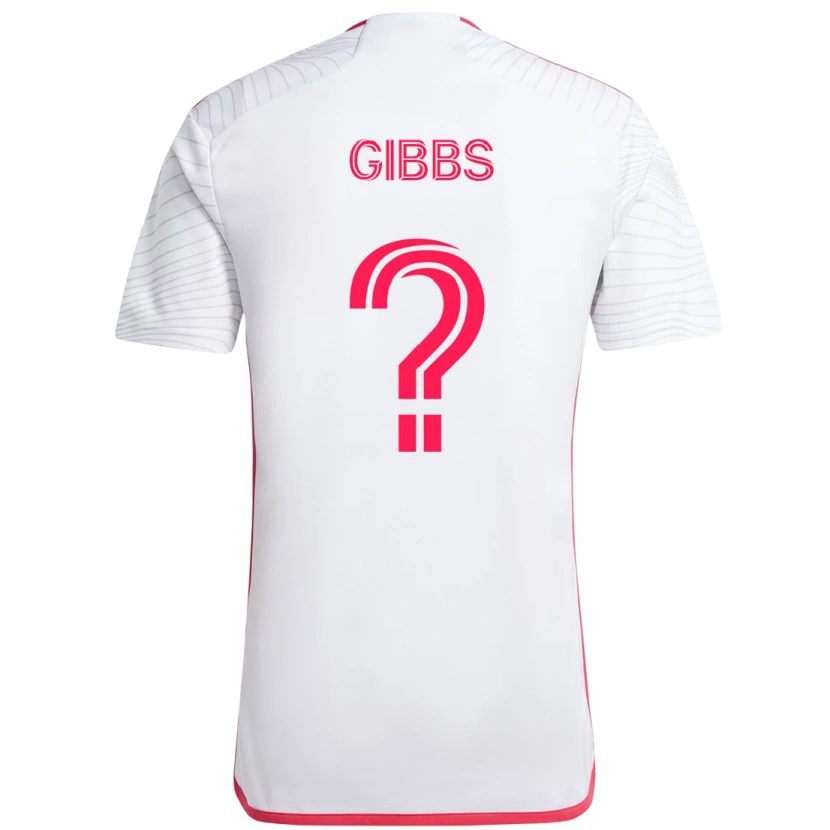Danxen Kinder Ryley Gibbs #0 Magenta Weiß Auswärtstrikot Trikot 2025/26 T-Shirt Schweiz