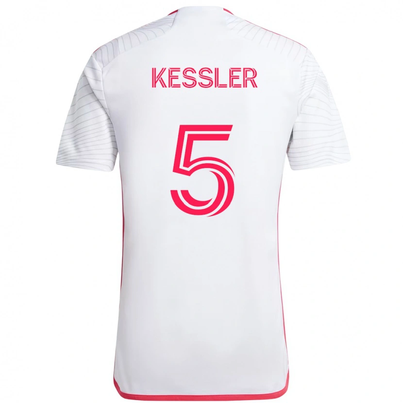 Danxen Kinder Henry Kessler #5 Magenta Weiß Auswärtstrikot Trikot 2025/26 T-Shirt Schweiz