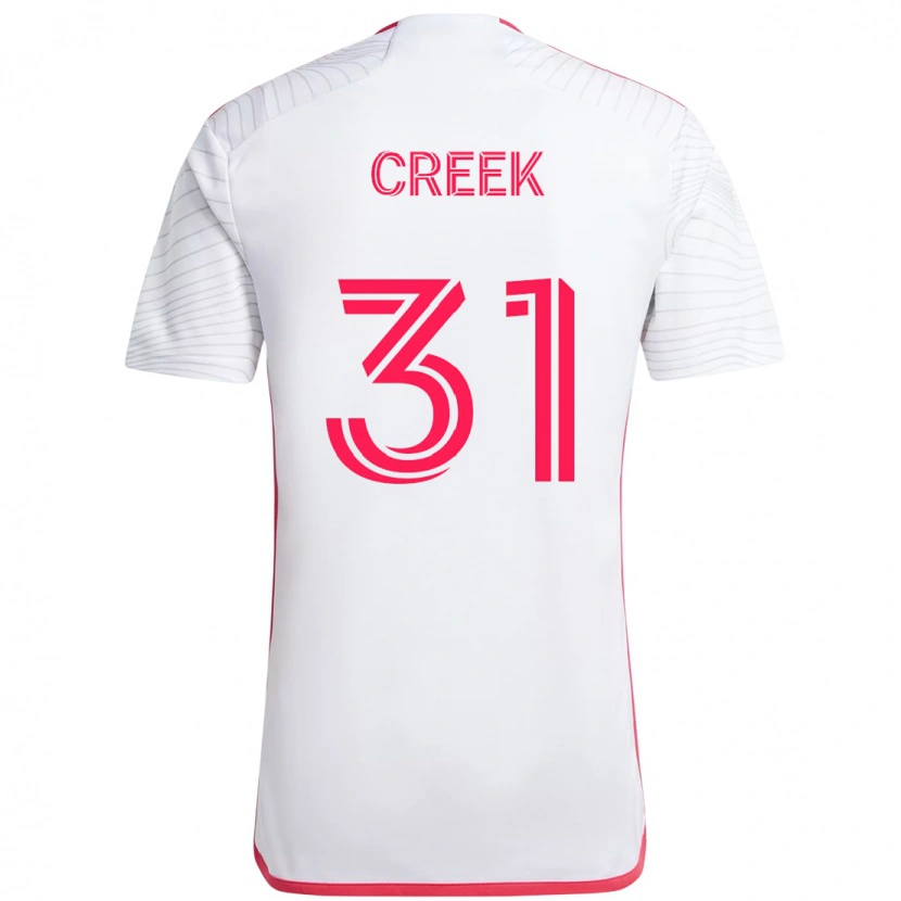 Danxen Kinder Michael Creek #31 Magenta Weiß Auswärtstrikot Trikot 2025/26 T-Shirt Schweiz