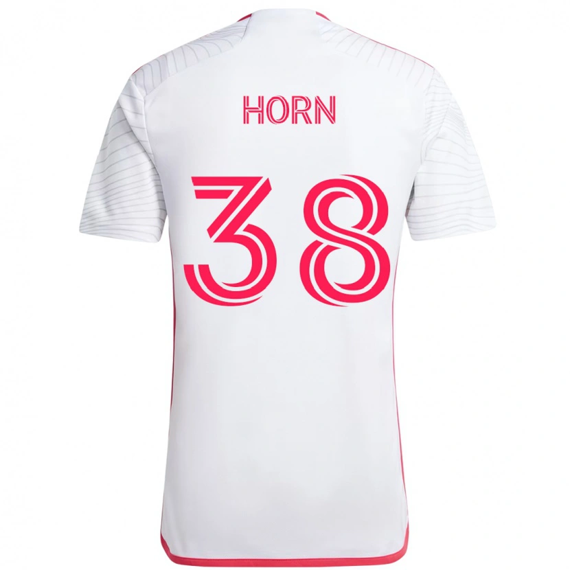 Danxen Kinder Jannes Horn #38 Magenta Weiß Auswärtstrikot Trikot 2025/26 T-Shirt Schweiz
