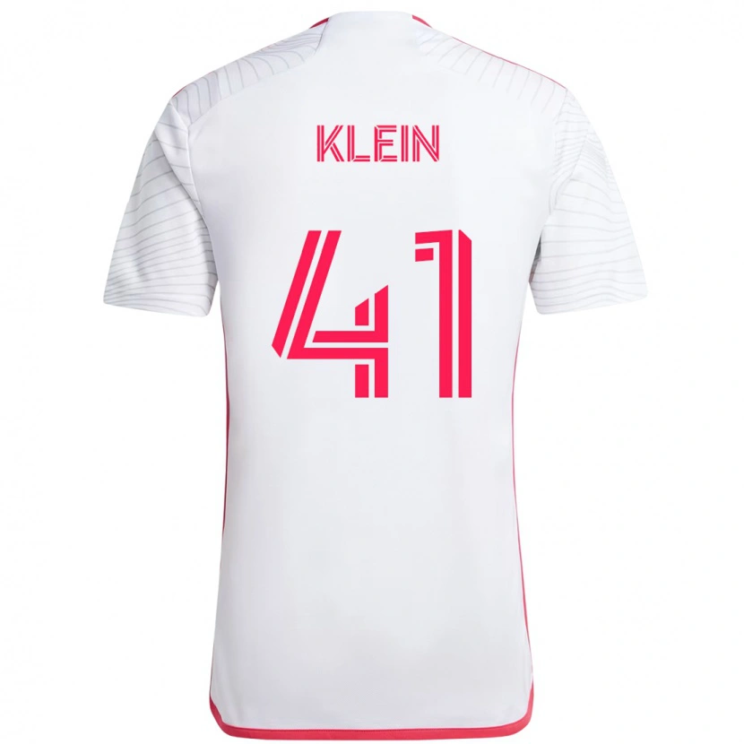 Danxen Kinder Johnny Klein #41 Magenta Weiß Auswärtstrikot Trikot 2025/26 T-Shirt Schweiz