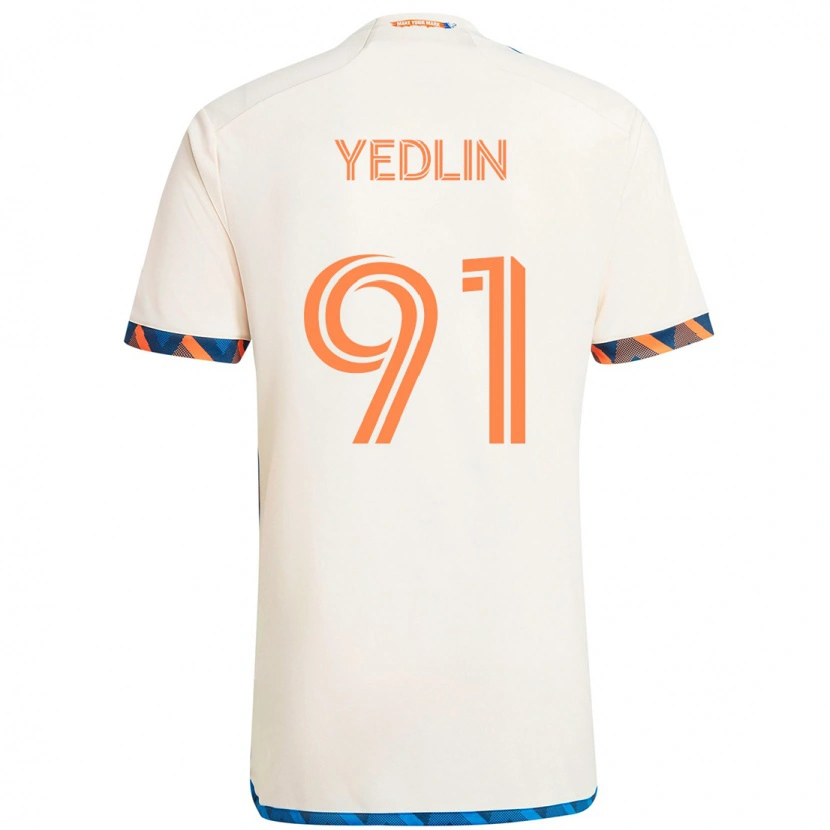 Danxen Kinder Deandre Yedlin #91 Dunkelblau Orange Auswärtstrikot Trikot 2025/26 T-Shirt Schweiz