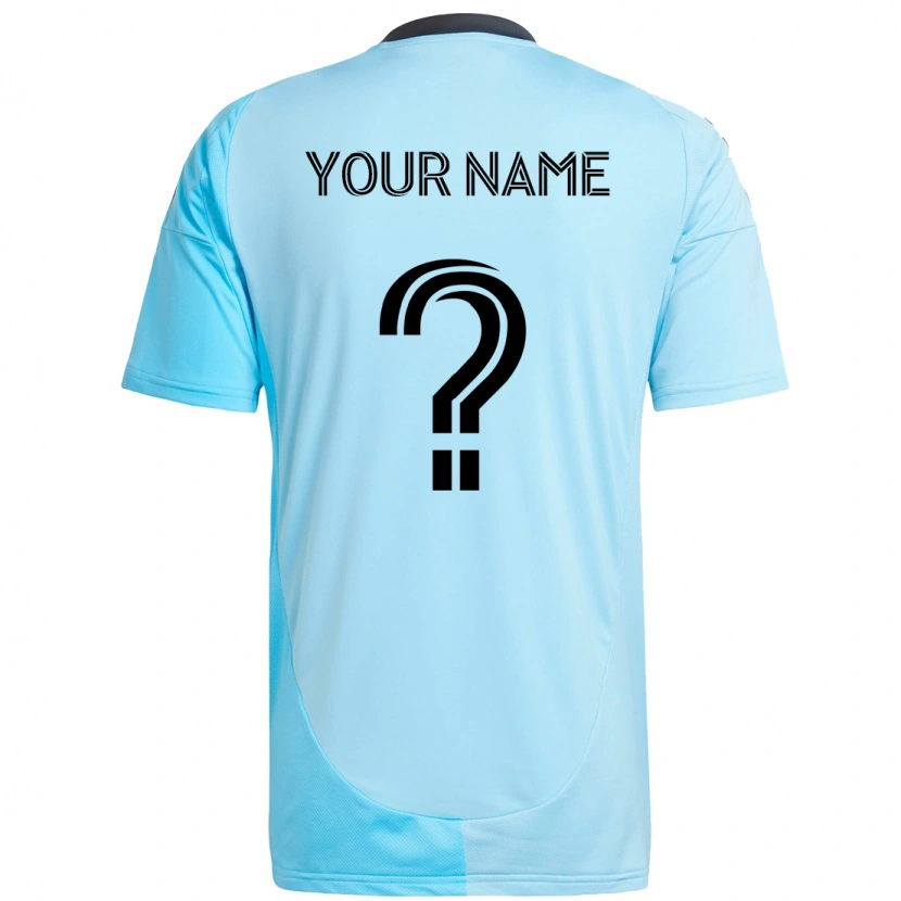 Danxen Kinder Ihren Namen #0 Schwarz Blau Auswärtstrikot Trikot 2025/26 T-Shirt Schweiz