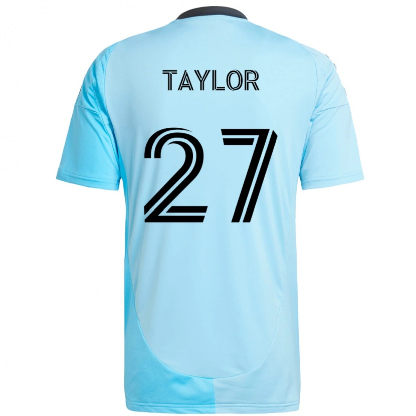 Danxen Kinder D.j. Taylor #27 Schwarz Blau Auswärtstrikot Trikot 2025/26 T-Shirt Schweiz