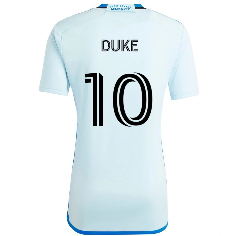 Danxen Kinder Bryce Duke #10 Dunkelblau Schwarz Auswärtstrikot Trikot 2025/26 T-Shirt Schweiz
