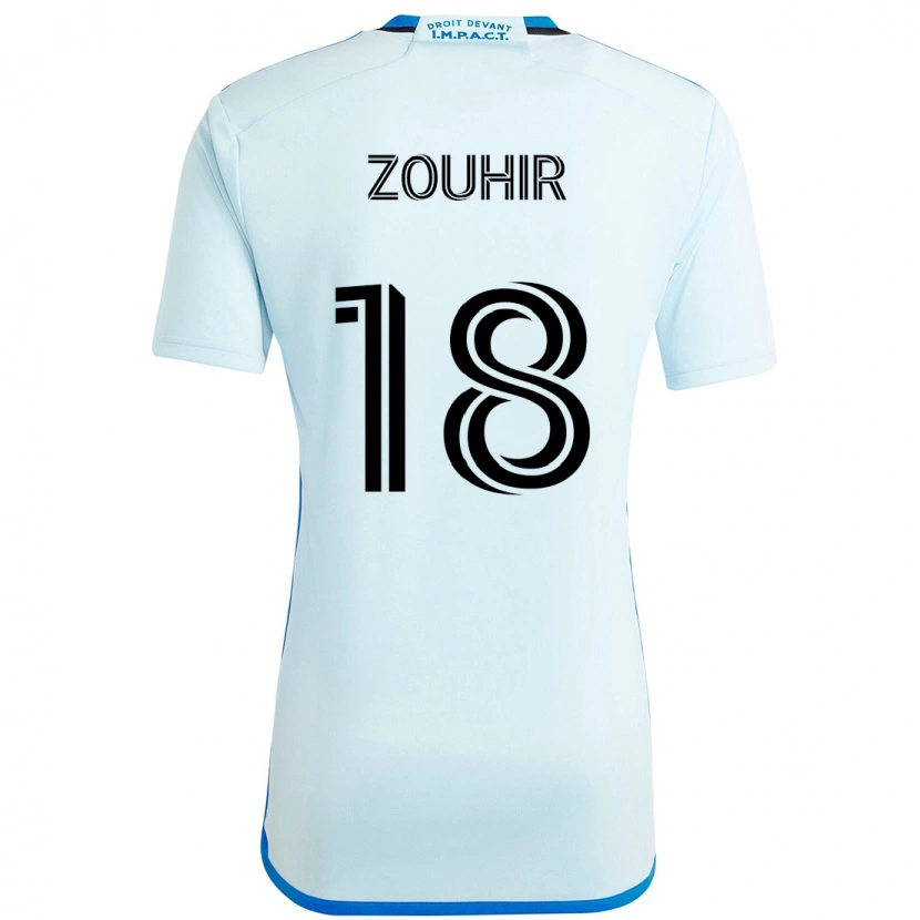 Danxen Kinder Rida Zouhir #18 Dunkelblau Schwarz Auswärtstrikot Trikot 2025/26 T-Shirt Schweiz