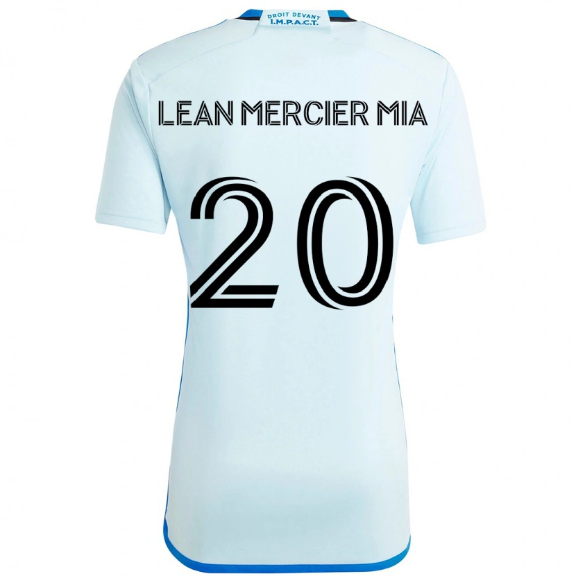 Danxen Kinder Mc Lean Mercier Mia #20 Dunkelblau Schwarz Auswärtstrikot Trikot 2025/26 T-Shirt Schweiz