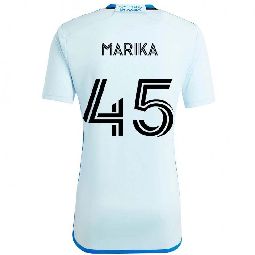 Danxen Kinder Cregheur Marika #45 Himmelblau Dunkelblau Auswärtstrikot Trikot 2025/26 T-Shirt Schweiz