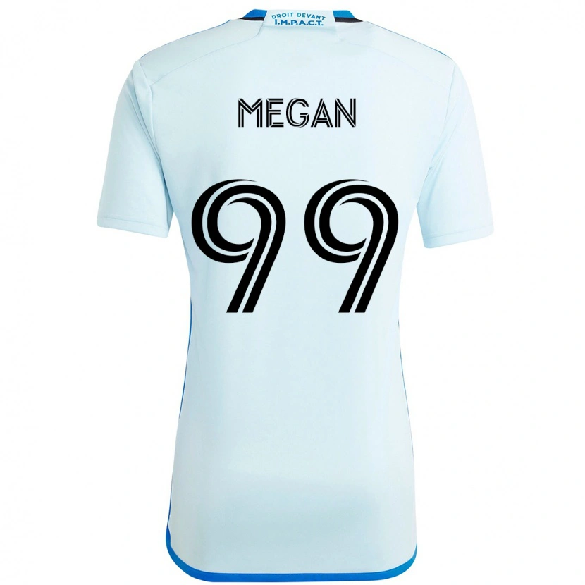 Danxen Kinder Lemieux Megan #99 Himmelblau Dunkelblau Auswärtstrikot Trikot 2025/26 T-Shirt Schweiz