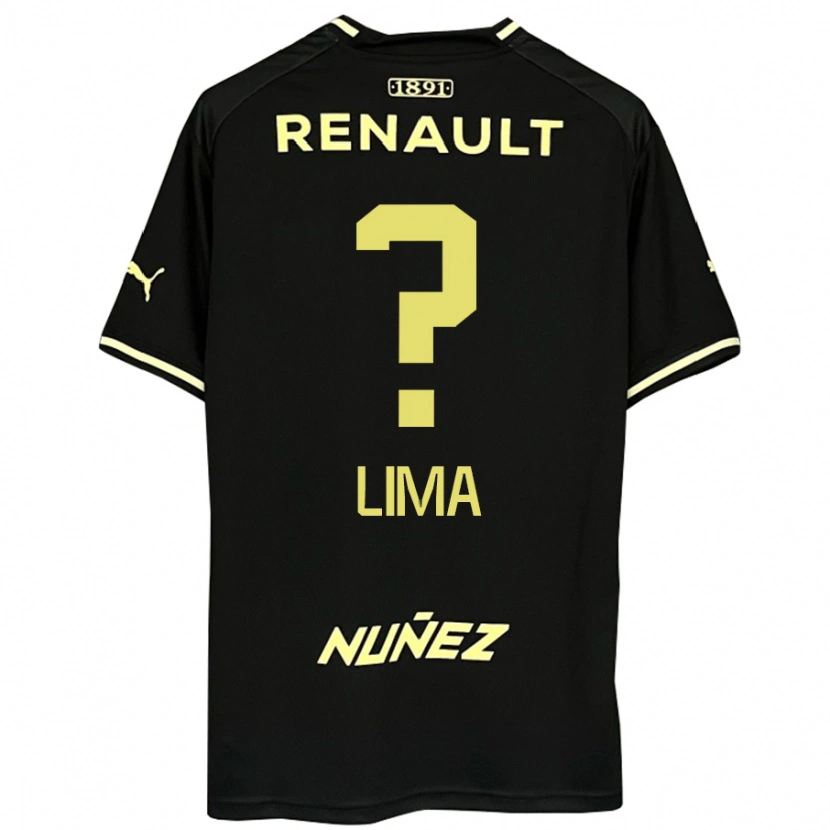 Danxen Kinder Jhonatan Lima #0 Gelb Schwarz Auswärtstrikot Trikot 2025/26 T-Shirt Schweiz