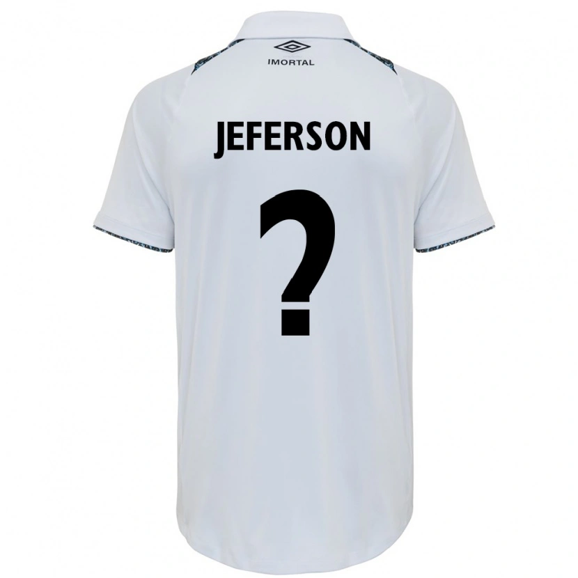 Danxen Kinder Jeferson #0 Weiß Blau Auswärtstrikot Trikot 2025/26 T-Shirt Schweiz