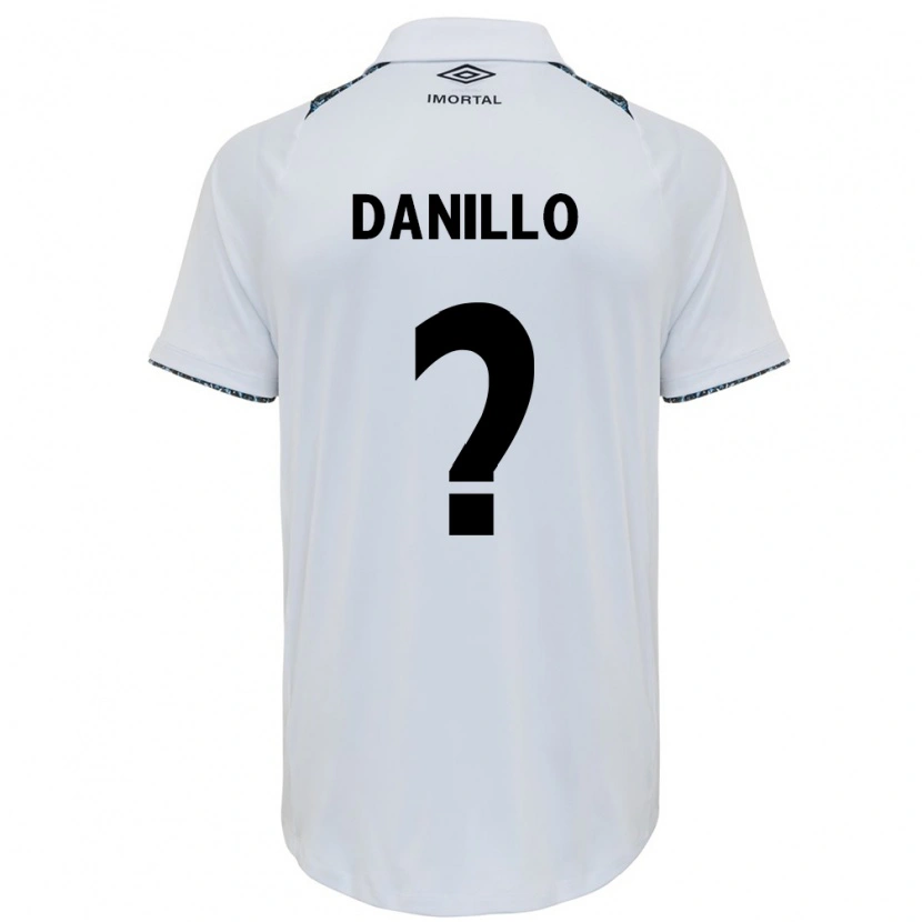 Danxen Kinder Danillo #0 Blau Schwarz Weiß Auswärtstrikot Trikot 2025/26 T-Shirt Schweiz