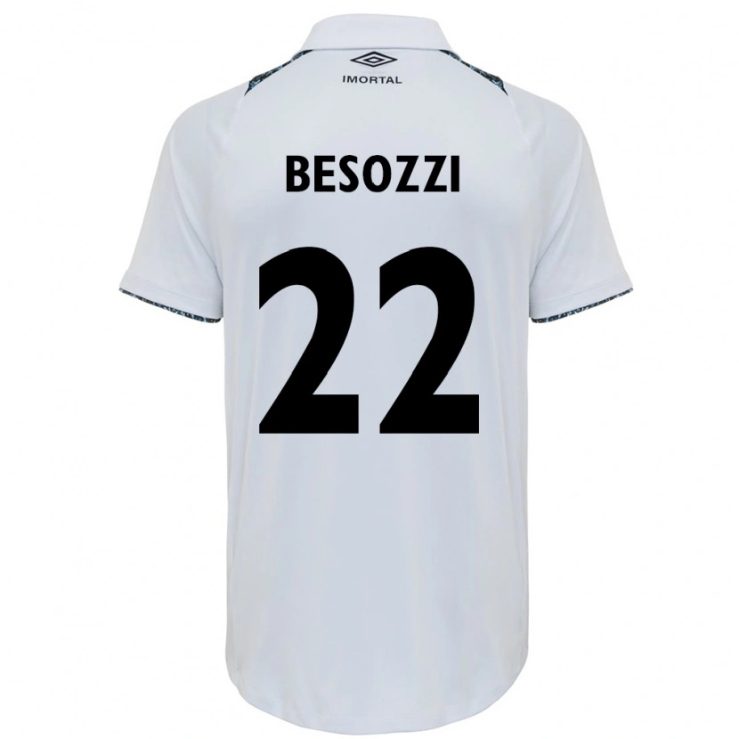 Danxen Kinder Lucas Besozzi #22 Blau Schwarz Weiß Auswärtstrikot Trikot 2025/26 T-Shirt Schweiz